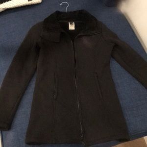 The North Face long fleece jacket